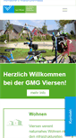 Mobile Screenshot of gmg-viersen.de